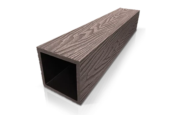 Столб опорный DeckLine 3D из ДПК (100х100х3000мм)